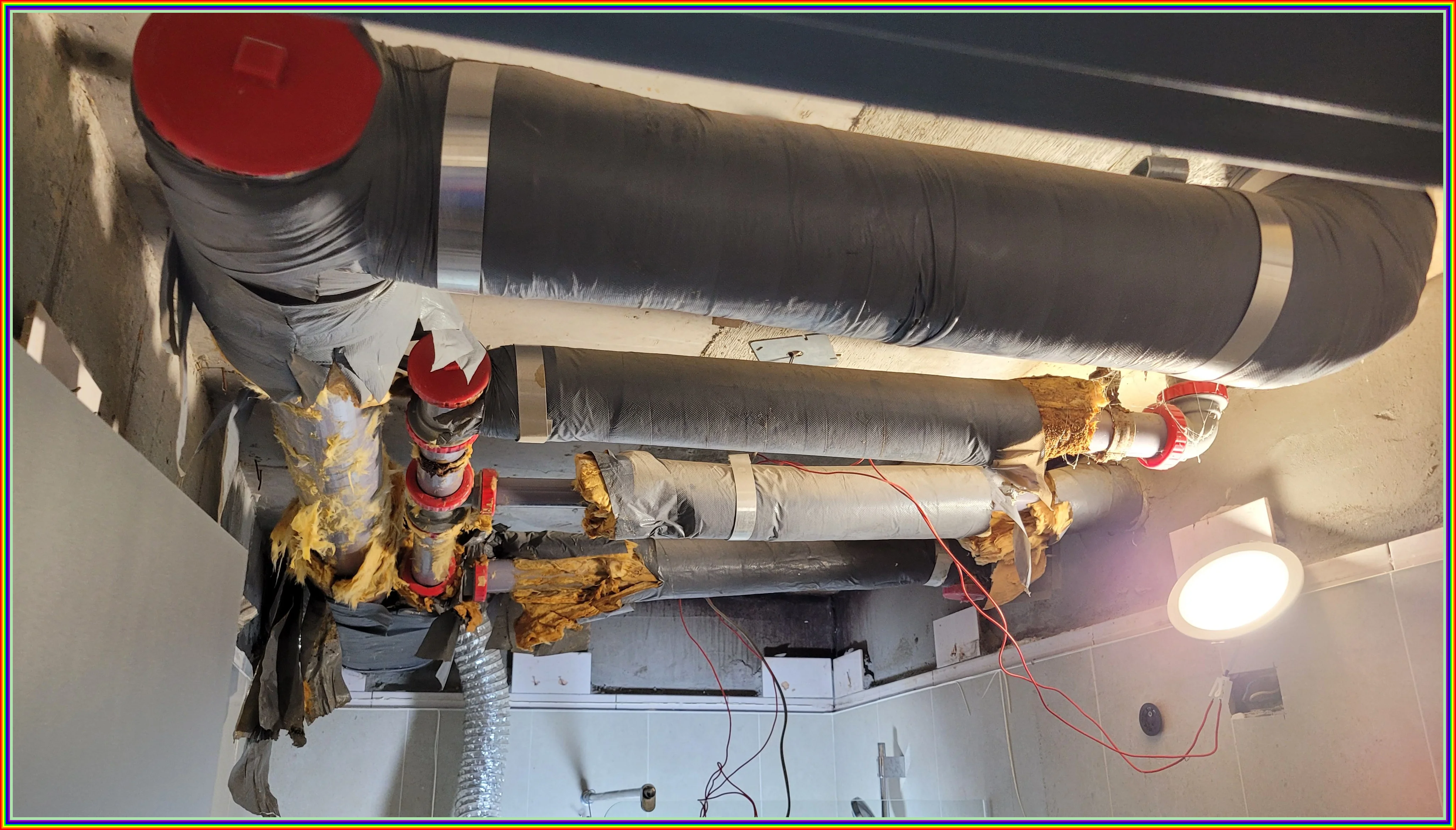 누수 현장 이미지