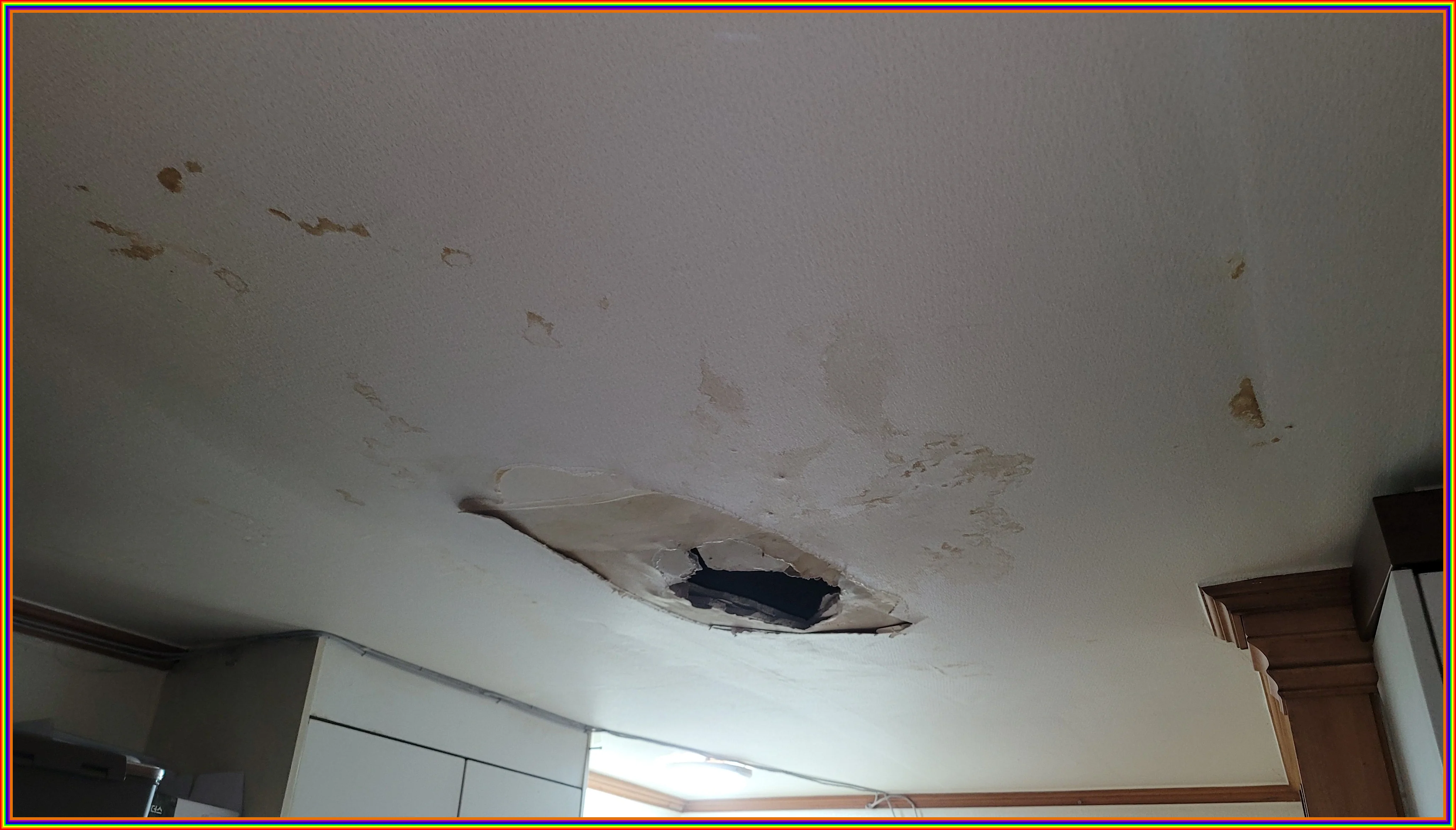 누수 현장 이미지